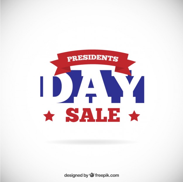 Presidents Day Sale Vector