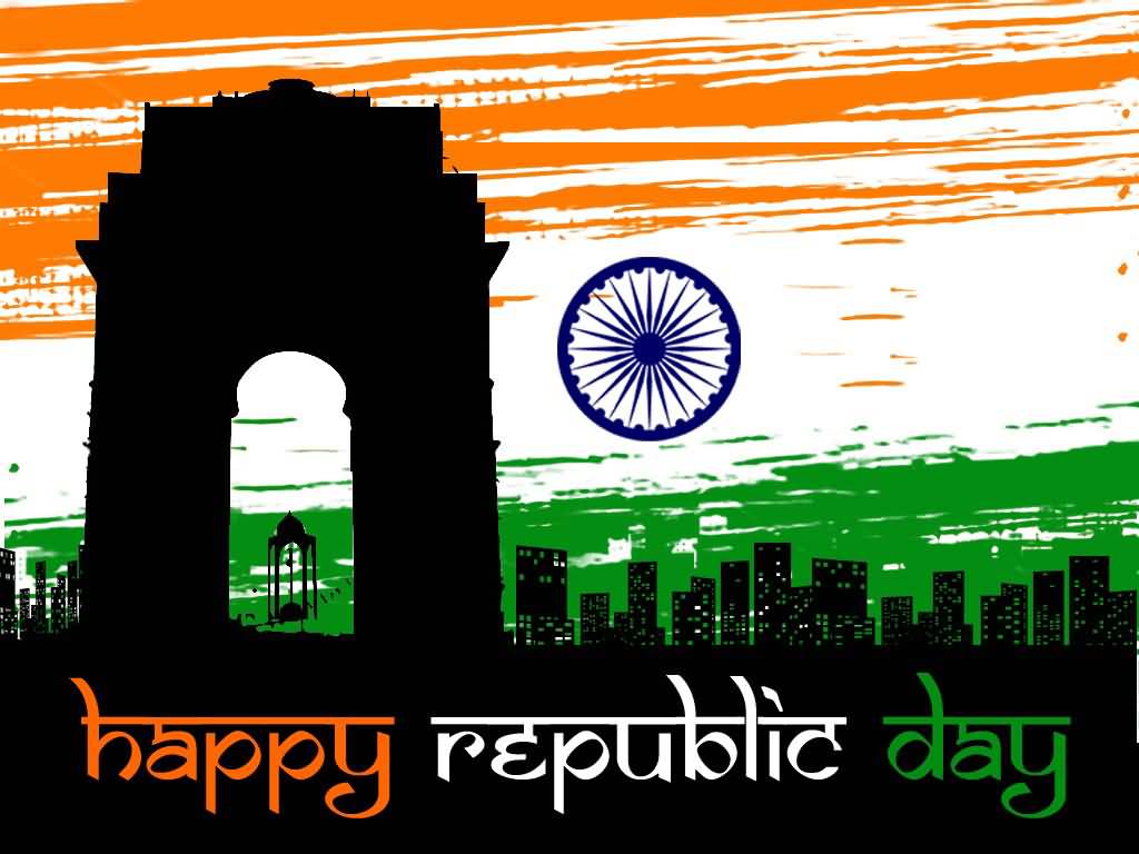 Republic Day India Gate In Background