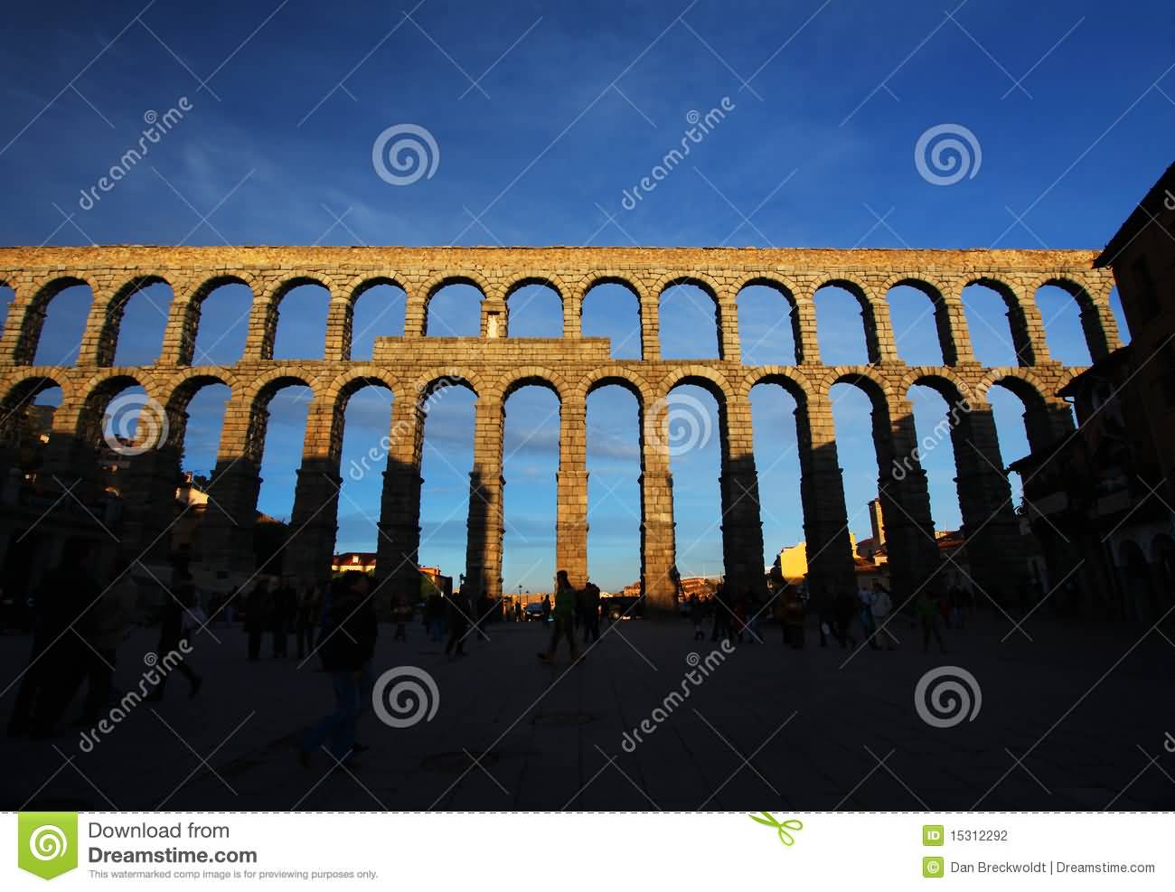 Roman Aqueduct Of Segovia