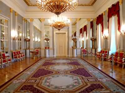 Royal Palace Of Madrid Interior View