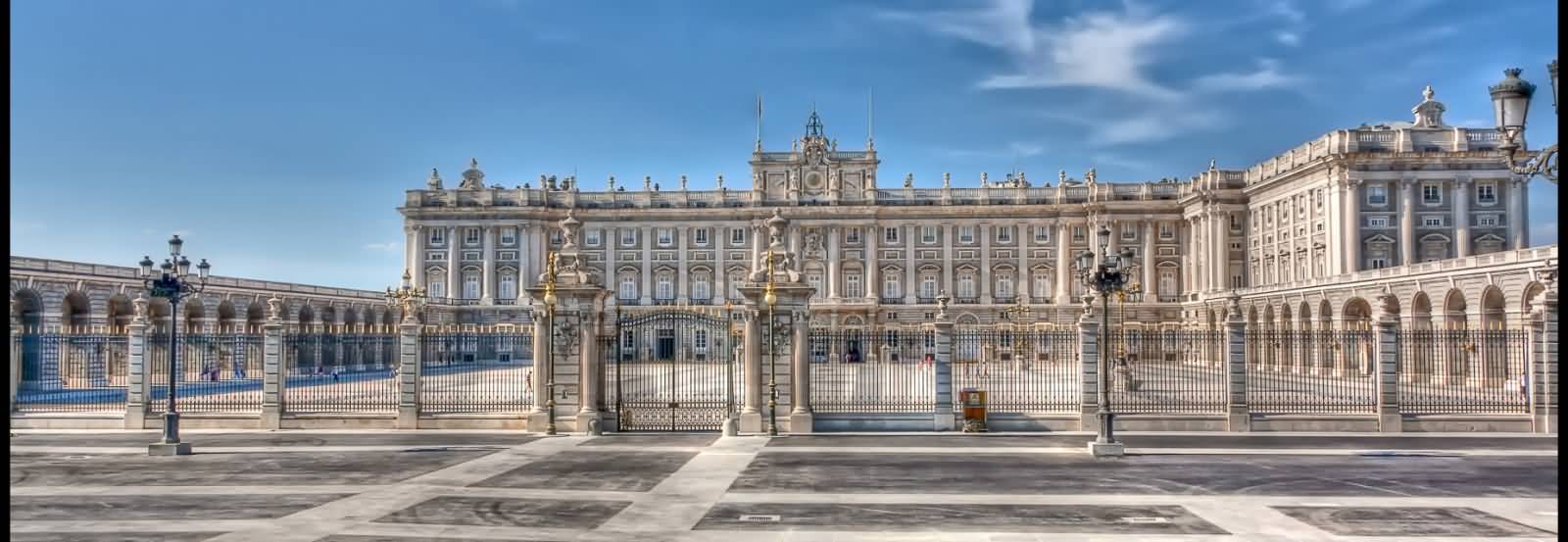 Royal Palace of Madrid Beautiful View