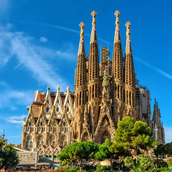 Sagrada Familia In Barcelona