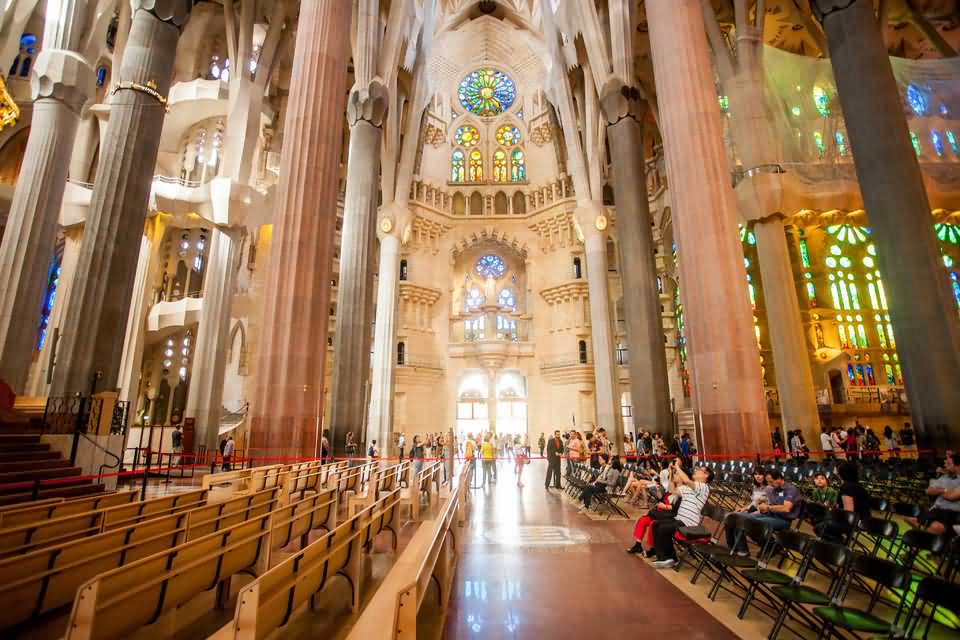Sagrada Familia Inside View