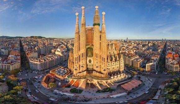 Sagrada Família During Sunset