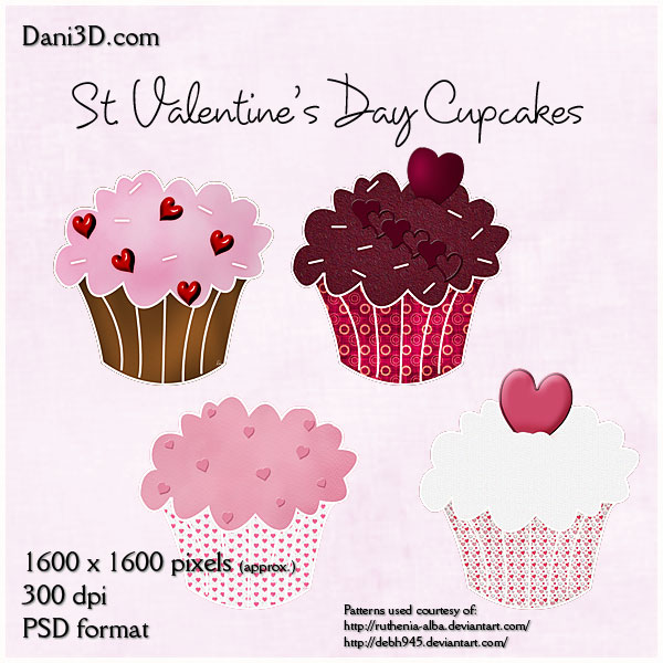 Saint Valentine's Day Cupcakes
