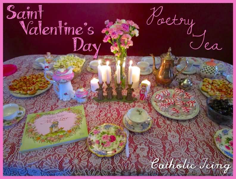 Saint Valentine's Day Poetry Tea Party