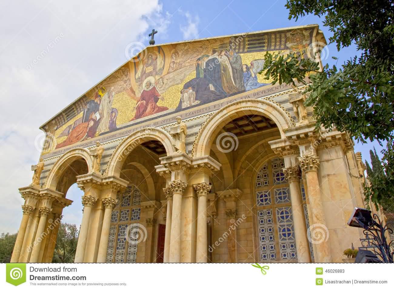 The Church Of All Nations On Mount Of Olives