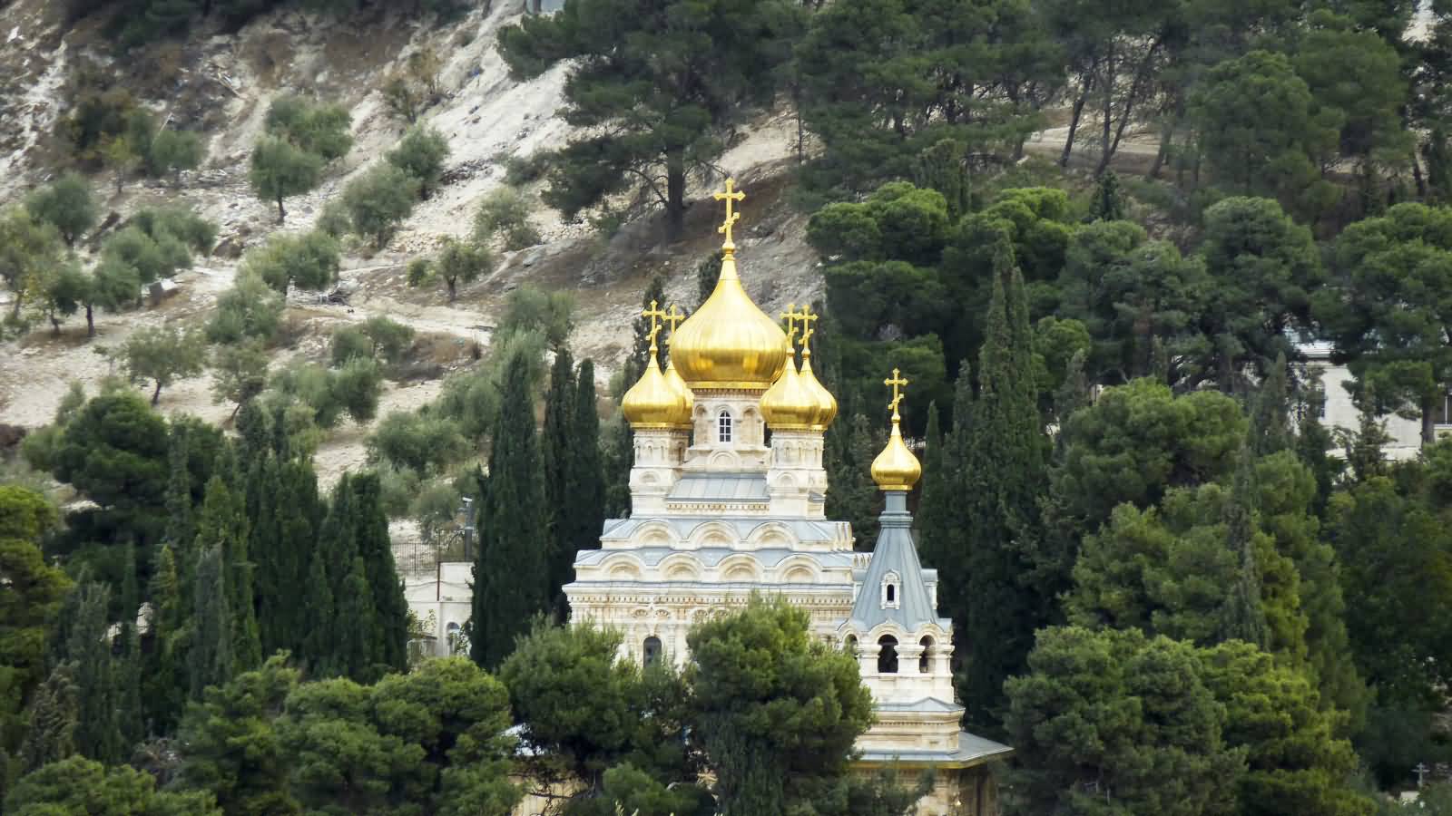 The Church Of Saint Mary Magdalene Is A Russian Orthodox Church