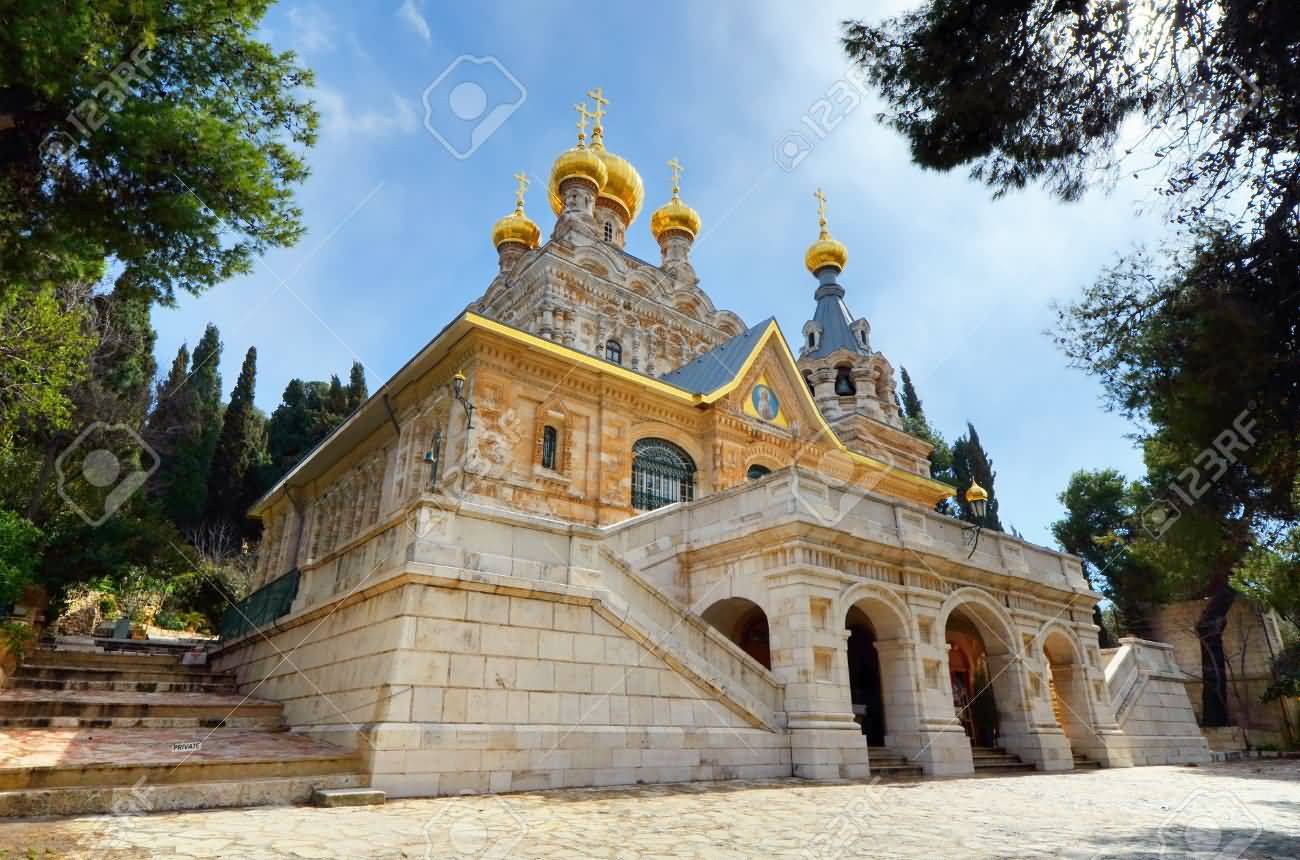 The Church of Mary Magdalene In Jerusalem, Israel