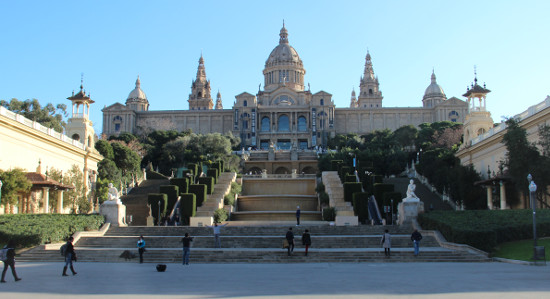 The National Palace In Barcelona
