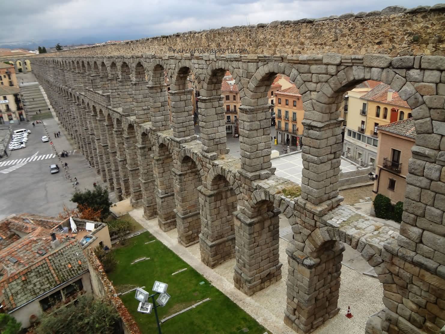 The Roman Aqueduct Of Segovia Picture