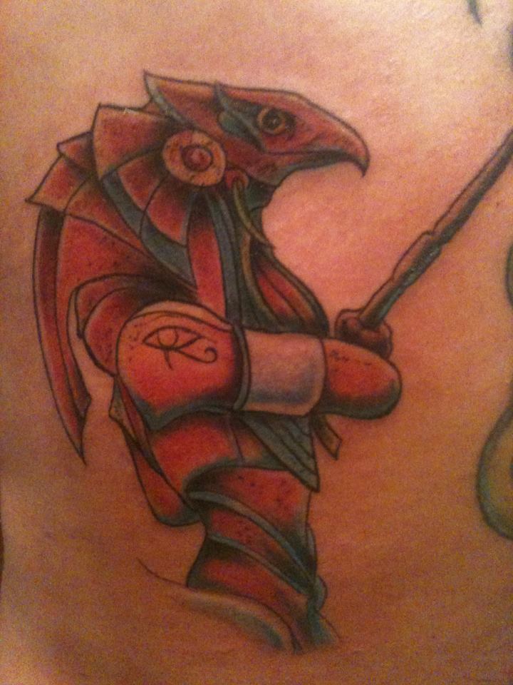 Traditional Horus Tattoo Design By Piglegion
