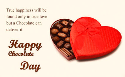 True Happiness Will Be Found Only In True Love But A Chocolate Can Deliver It Happy Chocolate Day