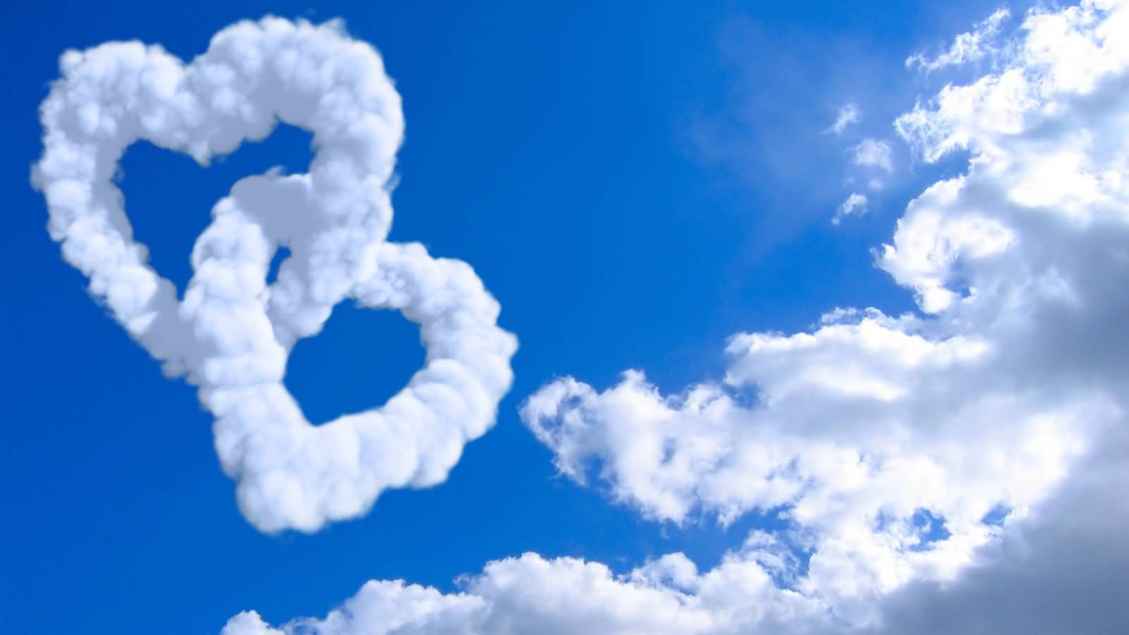 Valentine's Day Cloud Hearts