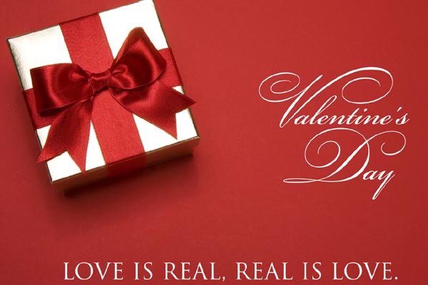 Valentine’s Day Love Is Real, Real Is Love Greeting Card