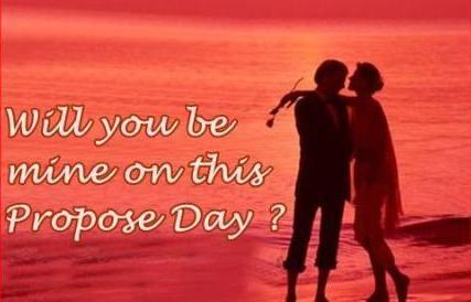Will You Be Mine On This Propose Day Greeting Card
