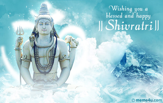 Wishing You A Blessed And Happy Shivratri