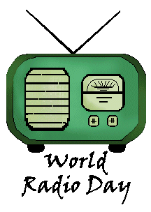 World Radio Day Clipart Image