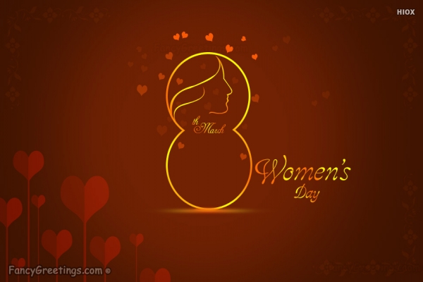 8th March Women's Day Card