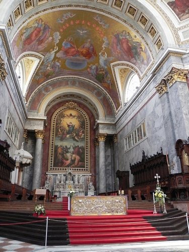 Altar Inside The Esztergom Basilica