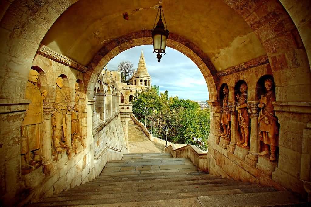 Amazing Architecture At The Fisherman's Bastion