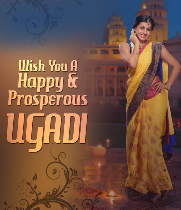 Beautiful Kannada Girl Wish You A Happy And Prosperous Ugadi