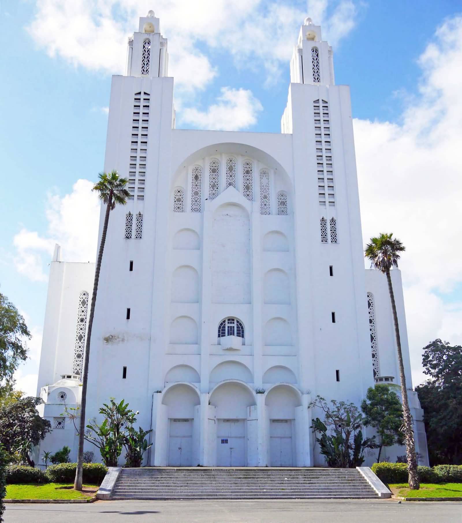 Casablanca Cathedral Front View