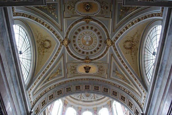 Ceiling Inside The Esztergom Basilica