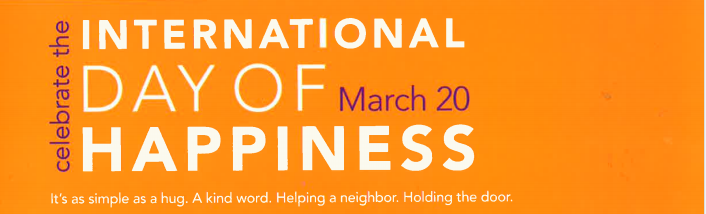 Celebrate The International Day Of Happiness March 20 Facebook Cover Picture