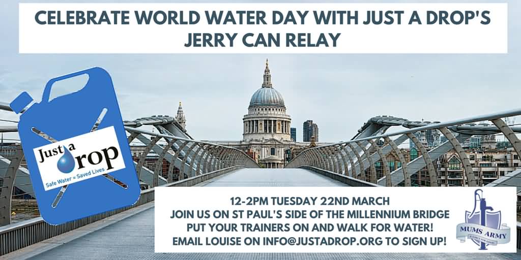 Celebrate World Water Day With Just A Drop's Jerry Can Relay