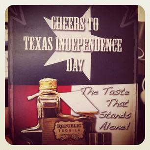Cheers To Texas Independence Day