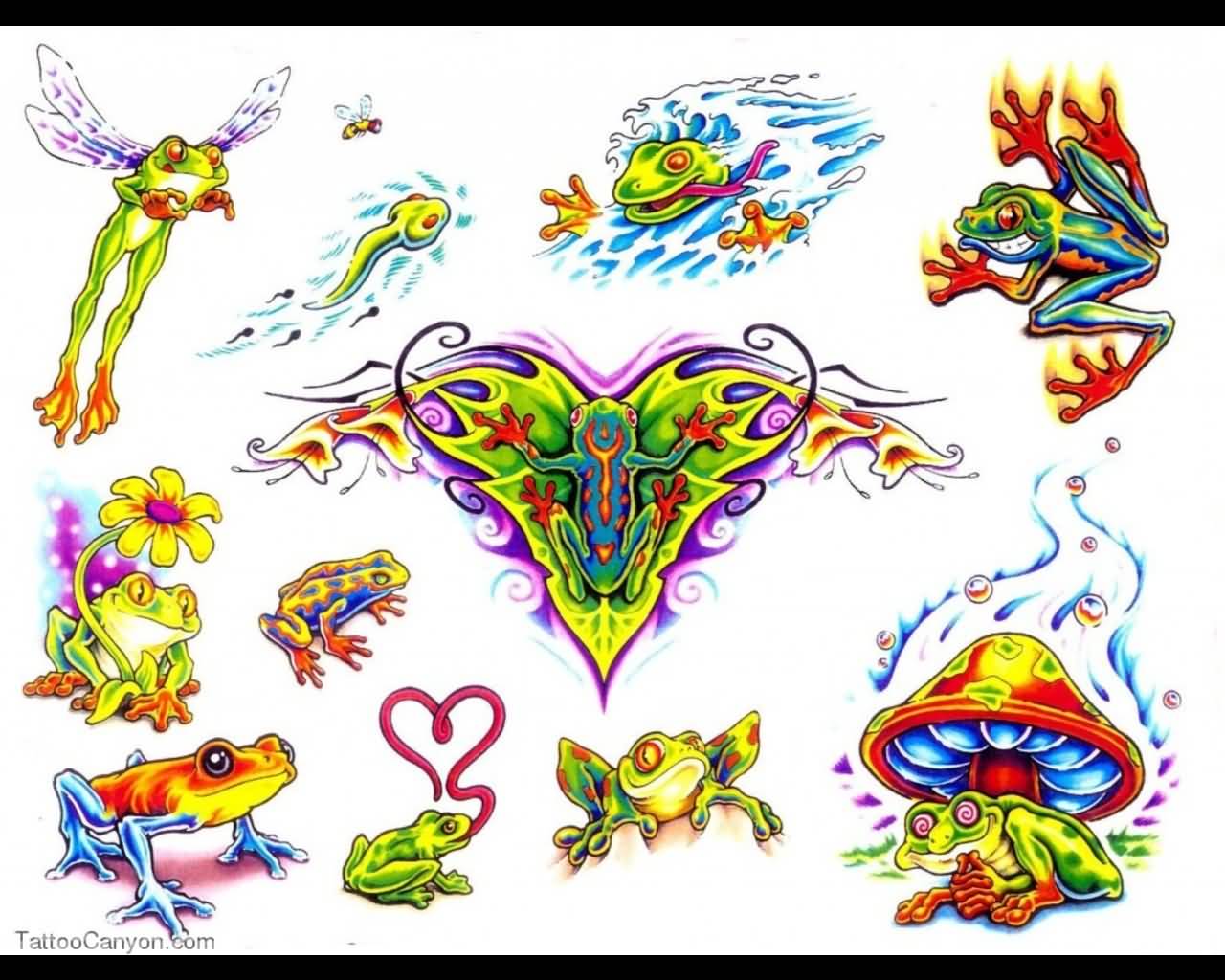 32+ Latest Frog Tattoos Designs
