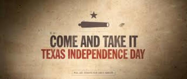 Come And Take It Texas Independence Day