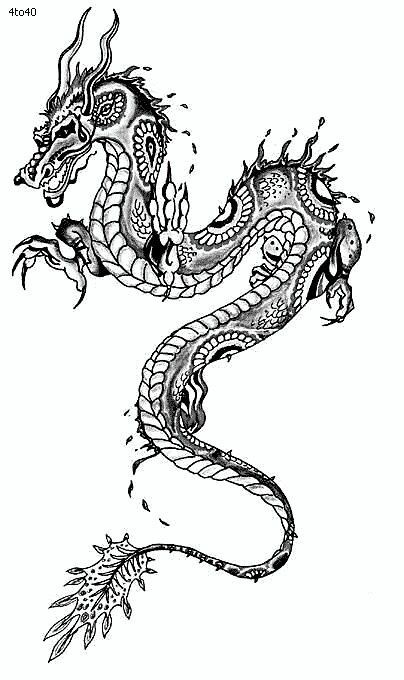 53+ Most Beautiful Chinese Dragon Tattoos Designs