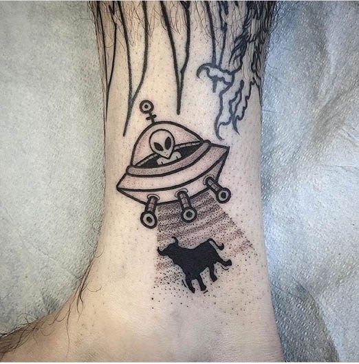 Alien UFO Tattoos