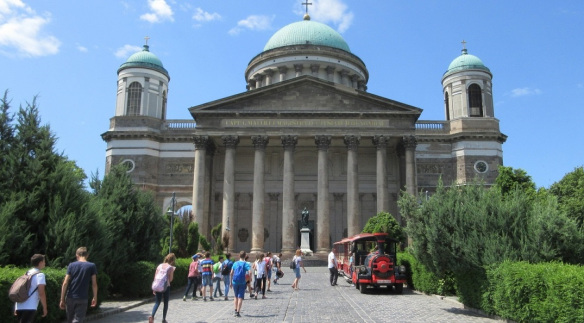 Entrance View Of The Esztergom Basilica
