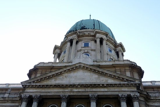 Facade And Dome Of The Buda Castle