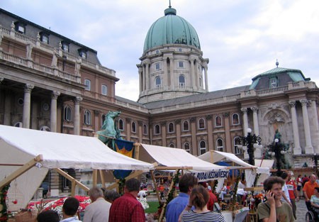Festival Of Folk Arts At The Buda Castle In Budapest, Hungary