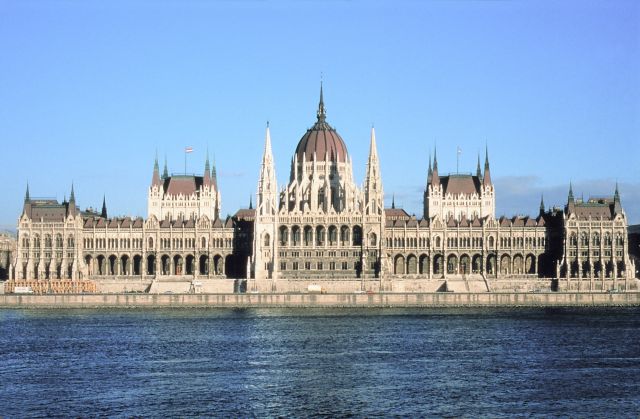 General View Of The Hungarian Parliament Building