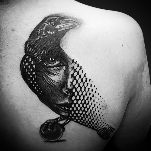 crow tattoo 20