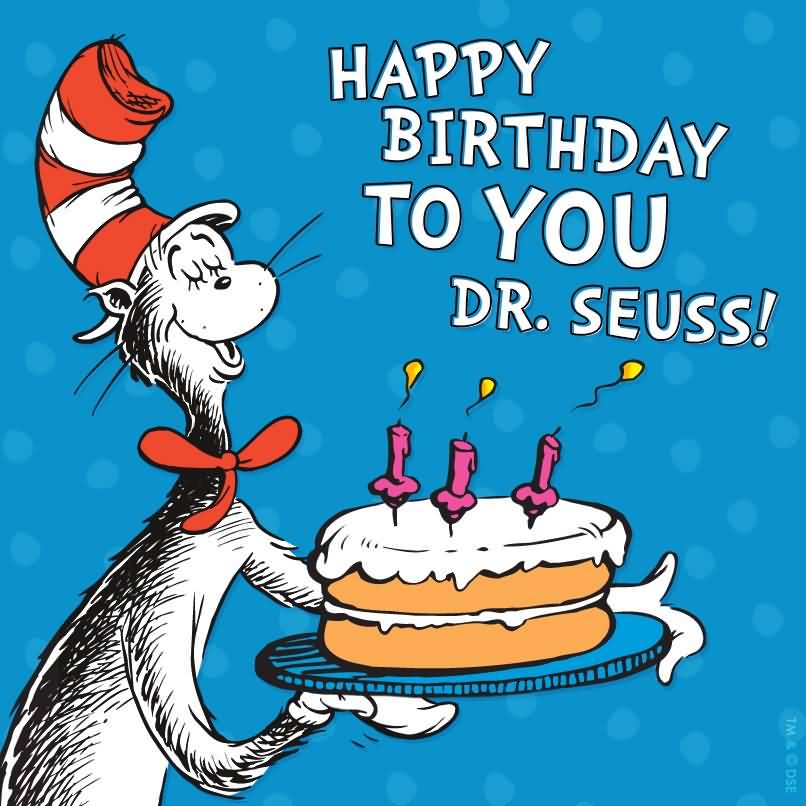 Happy Birthday To You Dr. Seuss Card