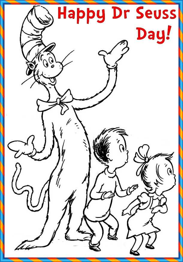 Dr Seuss Coloring Pages Free 218 Best Dr Seuss Birthday Printables Images On Pinterest Dr