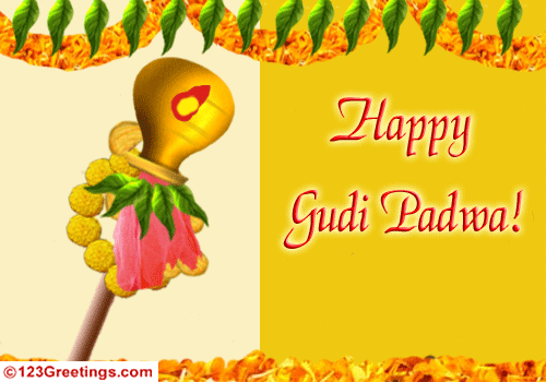 Happy Gudi Padwa Card