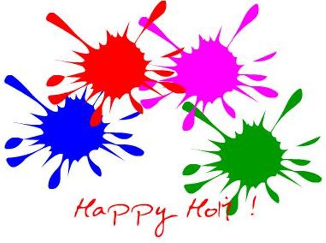 Happy Holi 2017 Color Splashes
