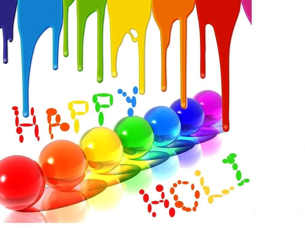 Happy Holi 2017 Colorful Balls