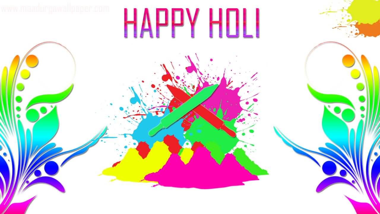 Happy Holi 2017 Colorful Picture