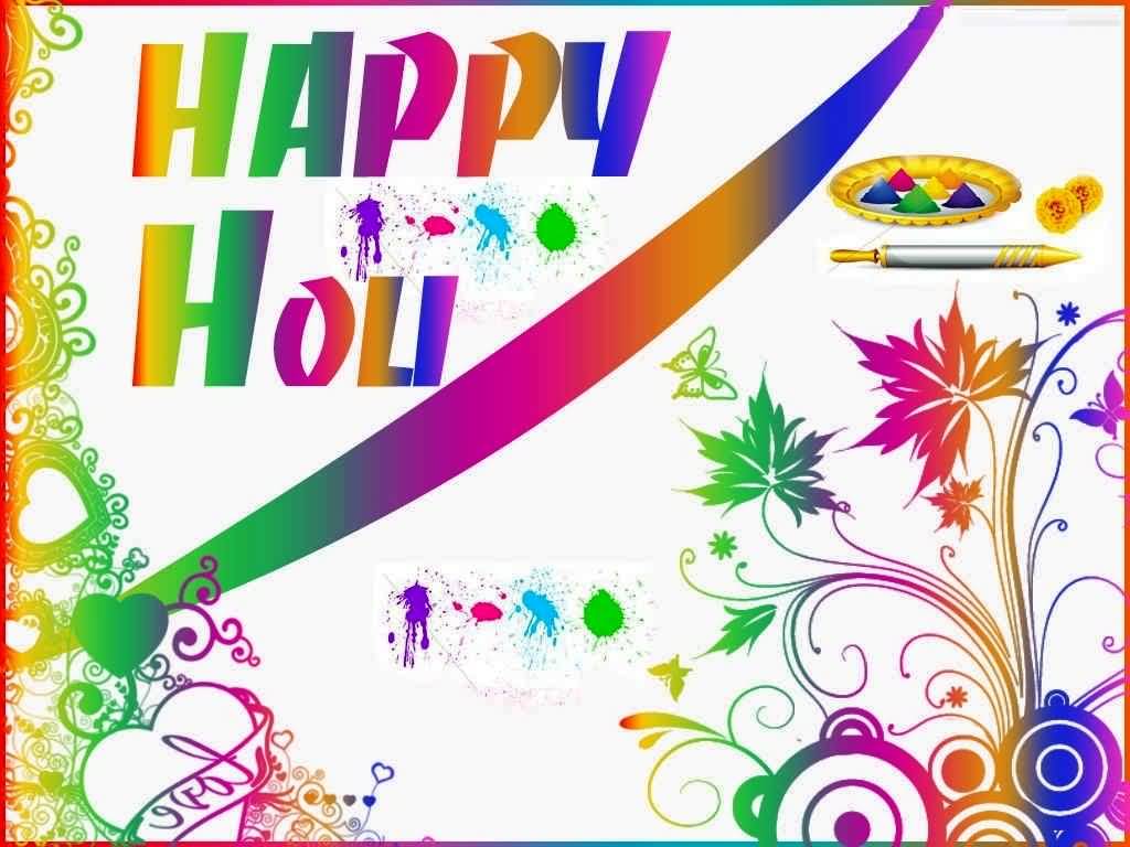 Happy Holi 2017 Greeting Card