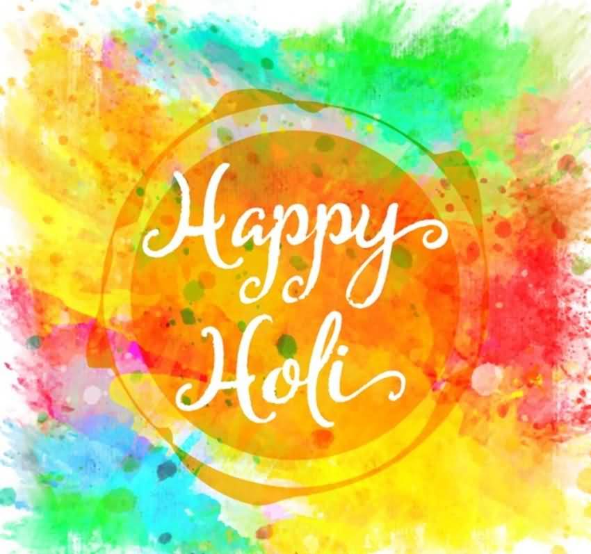 Happy Holi 2017 Greetings Ecard