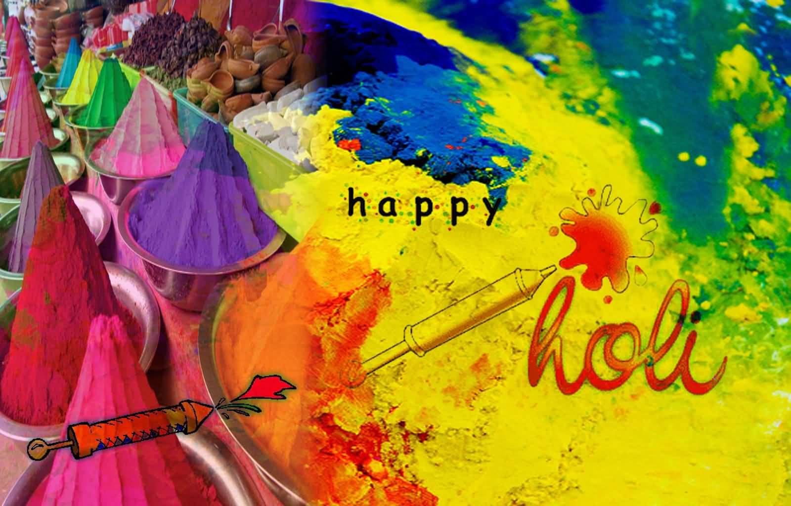 Happy Holi 2017 Greetings