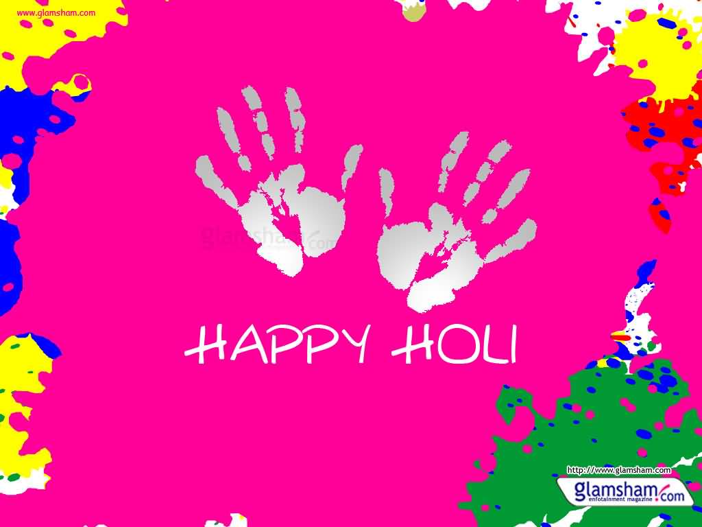 Happy Holi 2017 Hand Prints